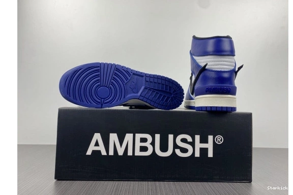 CU7544-400 Royal Nike Dunk Deep AMBUSH High 0912